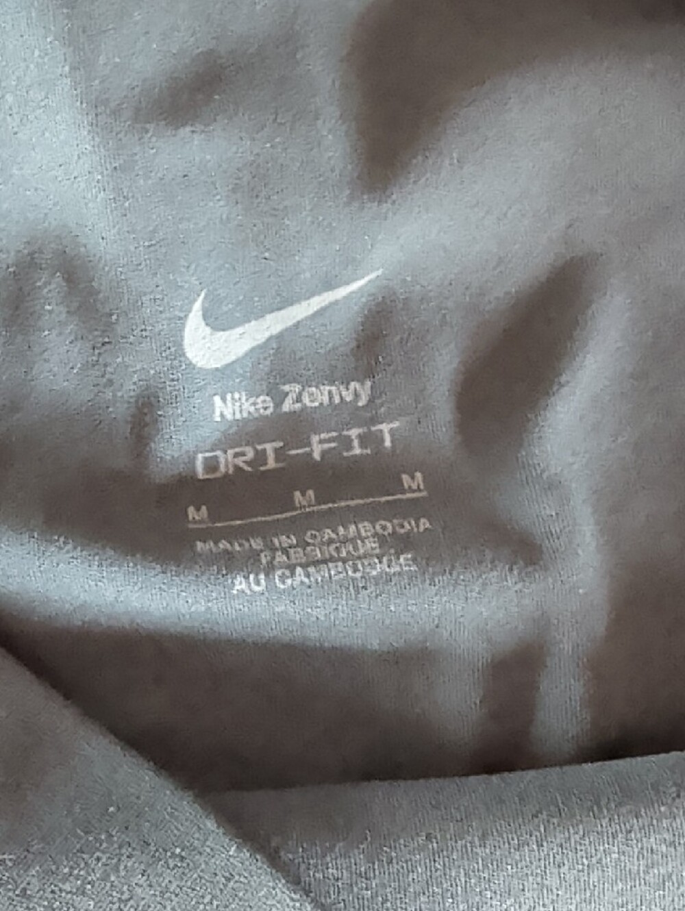 Nike Dark Blue Zenvy High-Waist 5" Biker Shorts - Picture 3 of 9